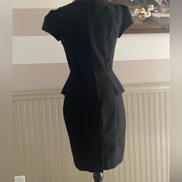 iZ BYER Black peplum drees size3 vintage inspired Classic Cocktail party - Picture 10 of 10
